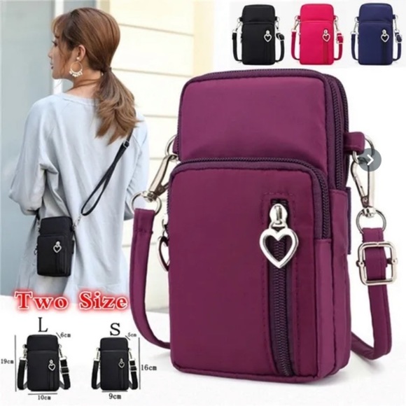 ROSE RED CROSSBODY BAG - Picture 6 of 11